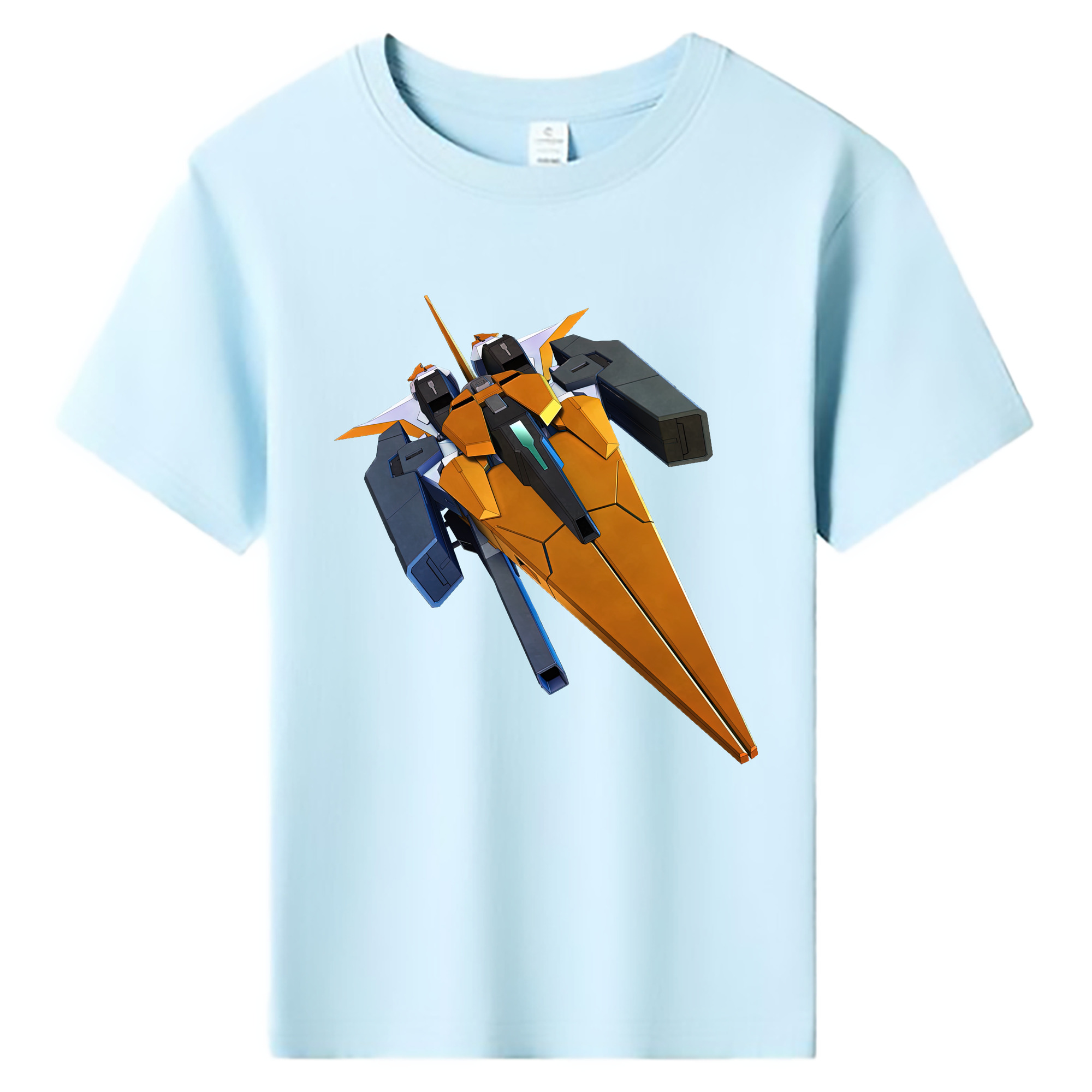 （画像用） 機動戦士ガンダム Mobile Suit Gundam 綿100％キッズTシャツ（フロントプリント）